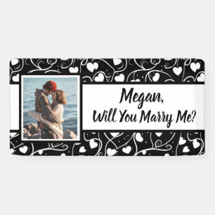 Will you Marry Me Custom Name Proposal     Banner