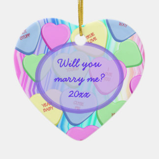 Will You Marry Me Customisable Keepsake Ornament