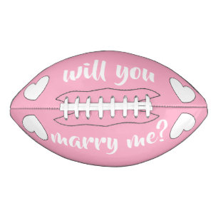 Will you marry me? football by dalDesignNZ American Football