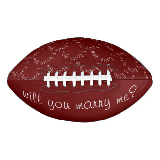will you marry me football by dalDesignNZ American Football