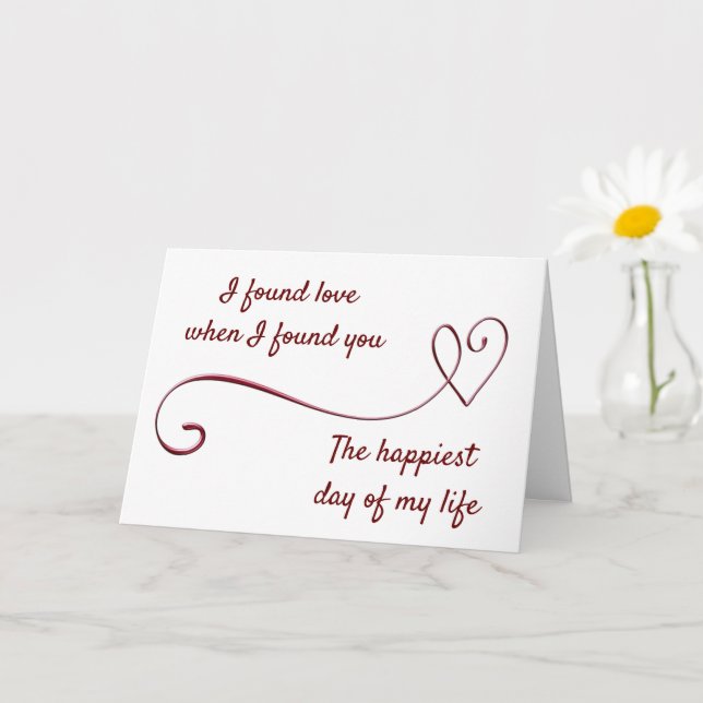 **WILL "YOU" MARRY "ME" (I LOVE YOU) CARD (Small Plant)