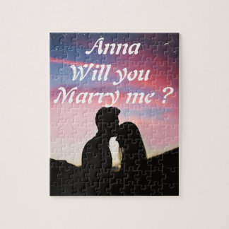 Will you marry me jigsaw puzzle