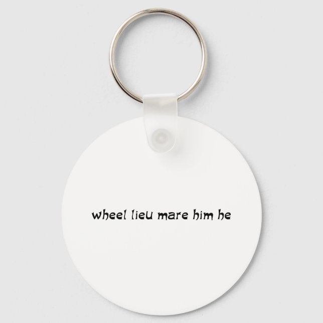 Will You Marry Me Key Ring (Front)