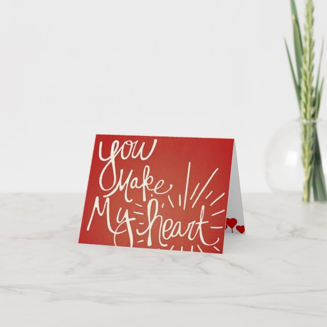 WILL "YOU MARRY ME" LOVE YOU SO MUCH PROPOSAL CARD (Front)