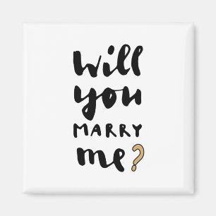 Will you marry me magnet