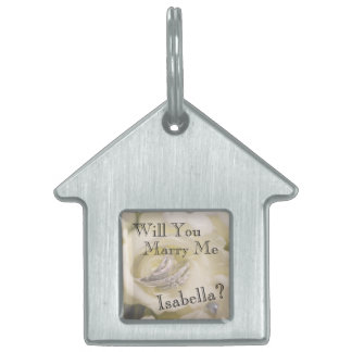 Will You Marry Me? Marriage Proposal Dog Tag