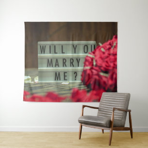 Will You Marry Me? Marriage Proposal Tapestry