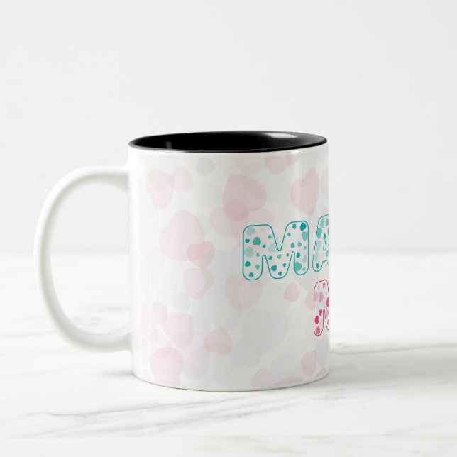 Will You Marry Me? My Sweet Heart Two-Tone Coffee Mug (Left)