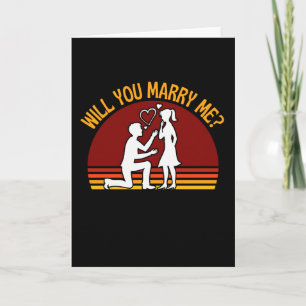 Will You Marry Me Pop The Question Card