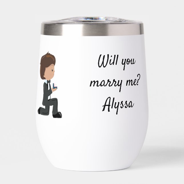Will You Marry Me Proposal Personalised (Front)