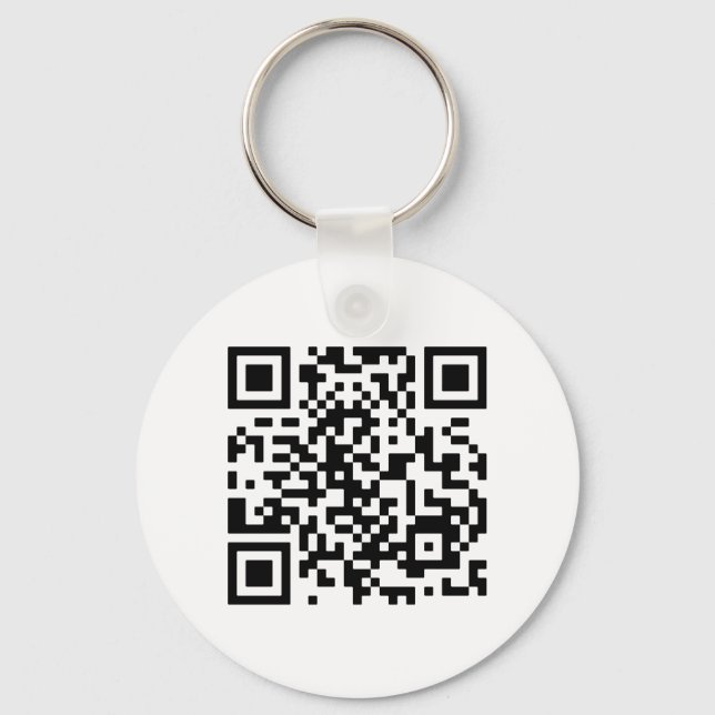 Will You Marry Me? QR Code Key Ring (Front)