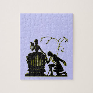 "Will you Marry me?" Silhouette Jigsaw Puzzle