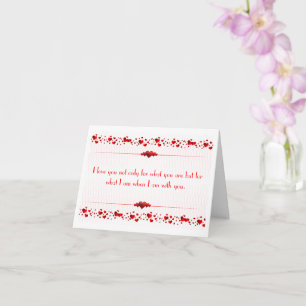 Will You Marry Me? Valentine Proposal Card