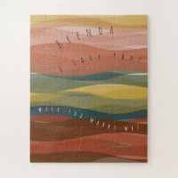 Will You Marry Me Warm Waves Jigsaw Puzzle