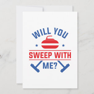 Will You Sweep With Me Thank You Card