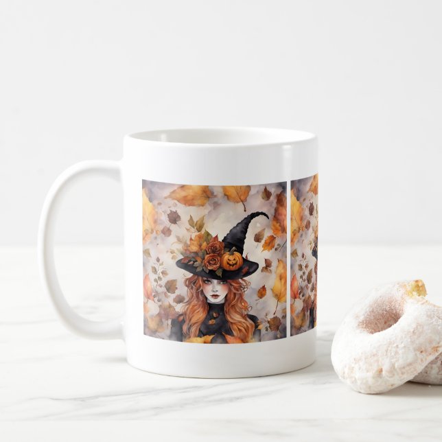 Willa The Witch  Coffee Mug (With Donut)