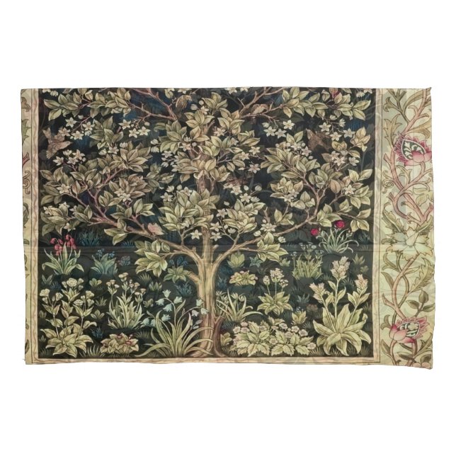 Willam Morris beautiful designs and creations,Vint Pillowcase (Front)