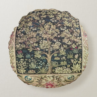 Willam Morris beautiful designs and creations,Vint Round Cushion