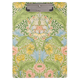 Willam Morris Myrtle Garden Floral Classic Clipboard