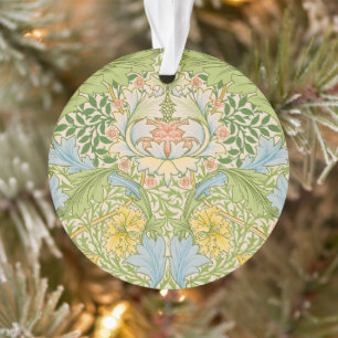 Willam Morris Myrtle Garden Floral Classic Ornament