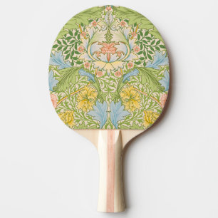 Willam Morris Myrtle Garden Floral Classic Ping Pong Paddle