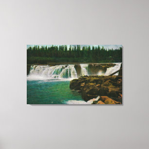 Willamette Falls in Portland 2 Canvas Print