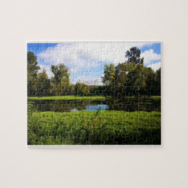 Willamette Mission State Park, Oregon Jigsaw Puzzle (Horizontal)
