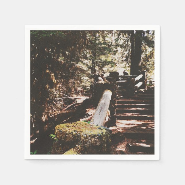 Willamette National Forest  Napkin (Front)