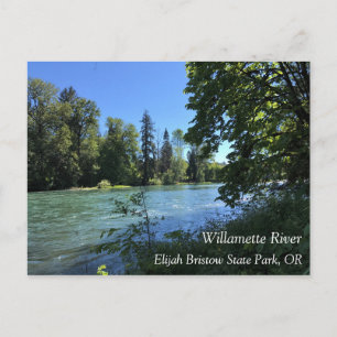 Willamette River, OR Postcard