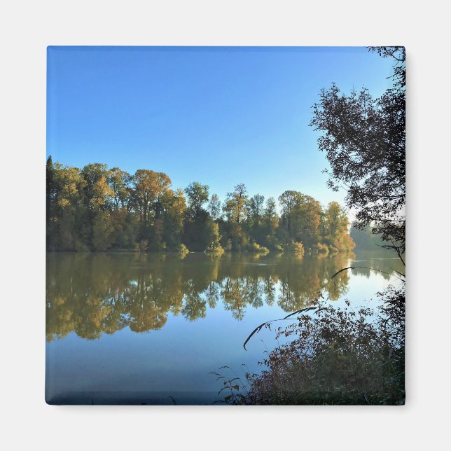Willamette River, Oregon Magnet (Front)
