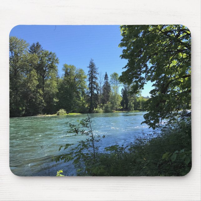 Willamette River, Oregon Mouse Mat (Front)