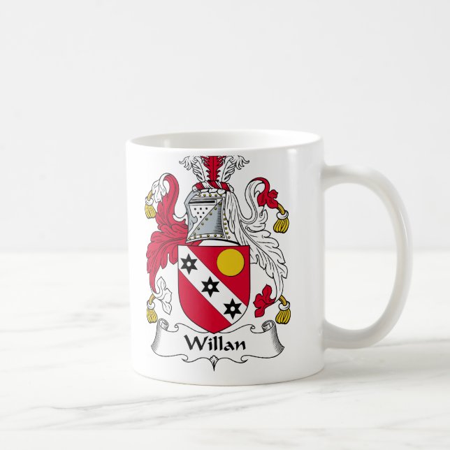 Willan Family Crest Coffee Mug (Right)