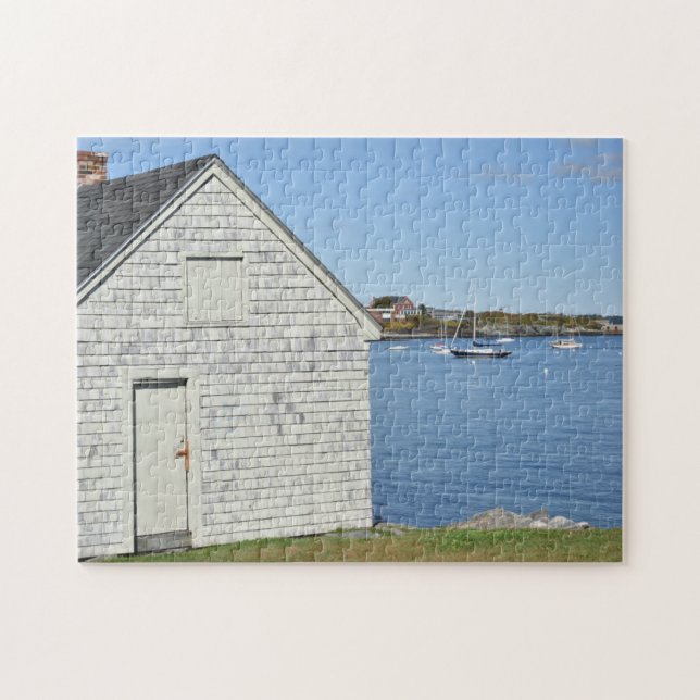 Willard Beach South Portland ME Maine Coastline Jigsaw Puzzle (Horizontal)
