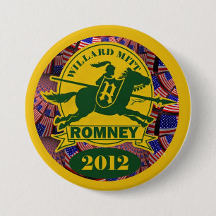 Willard Mitt Romney 2012 7.5 Cm Round Badge