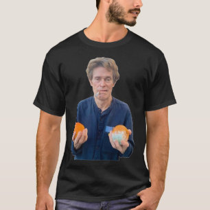 willem dafoe holding 2 moldy oranges Classic T-Shi T-Shirt