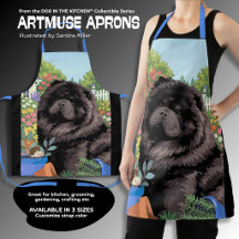 WILLEM the Chow All-Over Print Apron