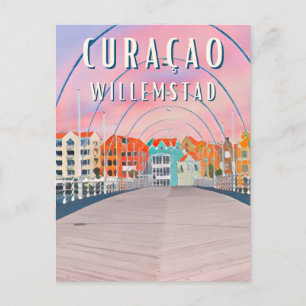 Willemstad: the colorful beauty of Curaçao Postcard
