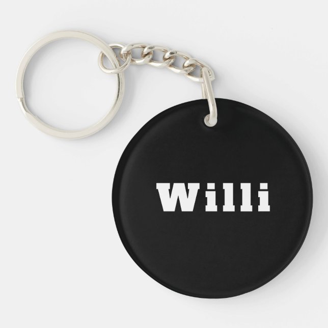 Willi Key Ring (Front)