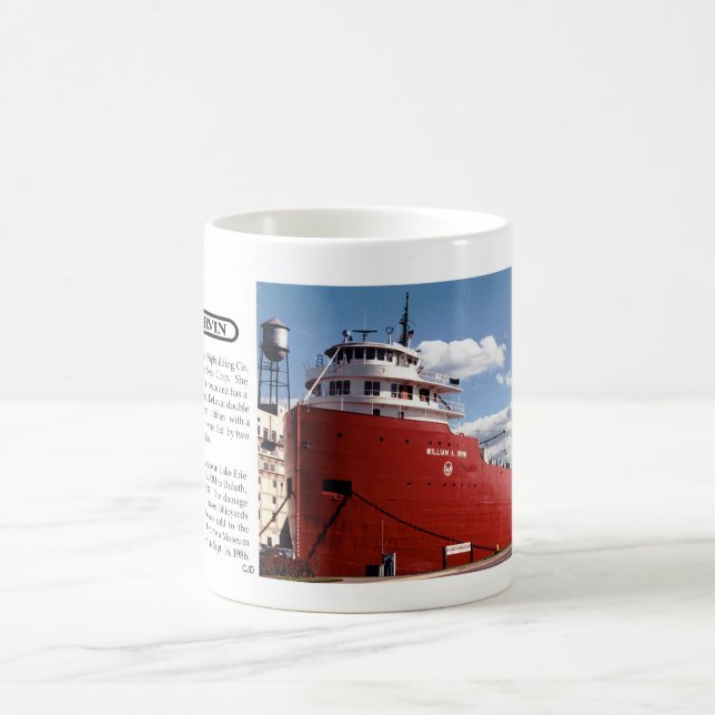 William A. Irving museum mug (Center)