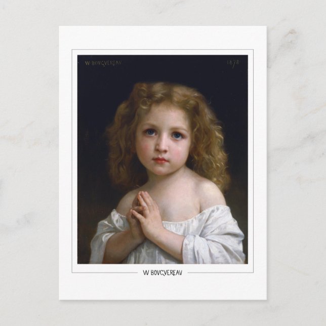 William-Adolphe Bouguereau #18 - Fine Art Postcard (Front)