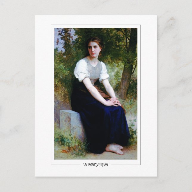 William-Adolphe Bouguereau #193 - Fine Art Postcard (Front)