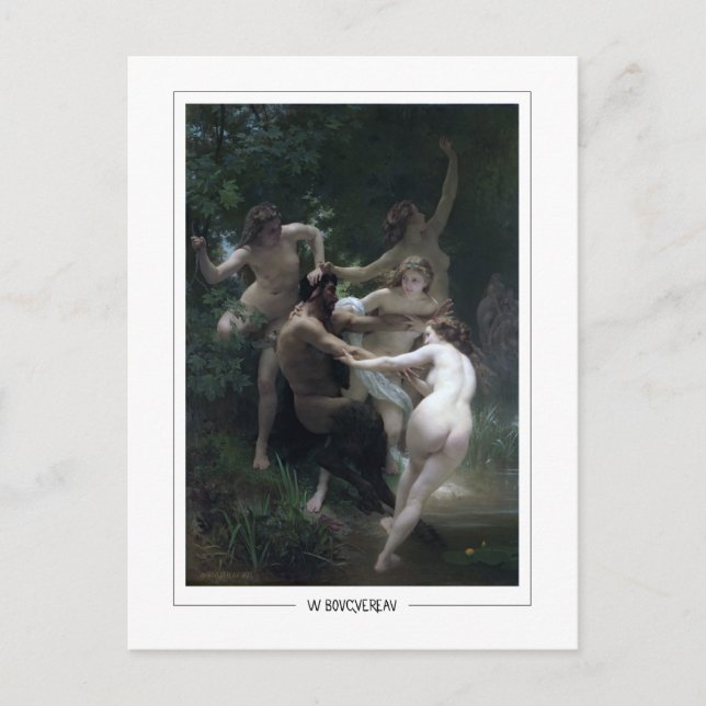 William-Adolphe Bouguereau #33 - Fine Art Postcard (Front)
