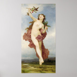 William-Adolphe Bouguereau-Day Poster
