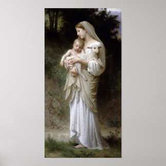 William-Adolphe Bouguereau-Linnocence lg Poster