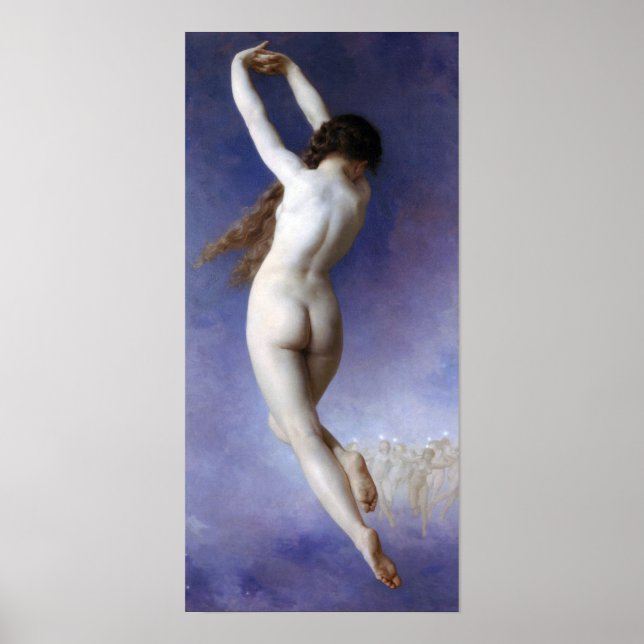 William-Adolphe Bouguereau-Lost Pleiad Poster (Front)
