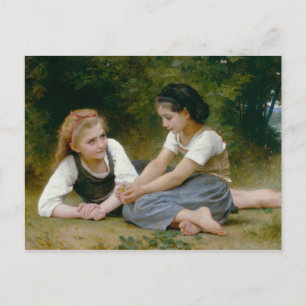 William-Adolphe Bouguereau - The Nut Gatherers Postcard