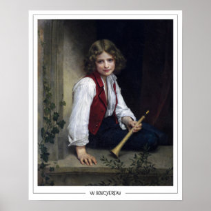 William-Adolphe Bouguereau Zedign Art Poster #25