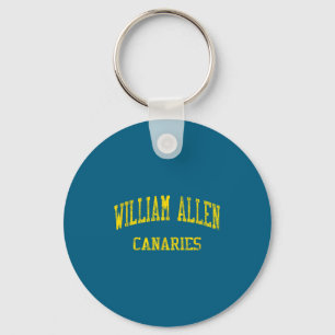 William allen high school hs allentown pa vintage key ring