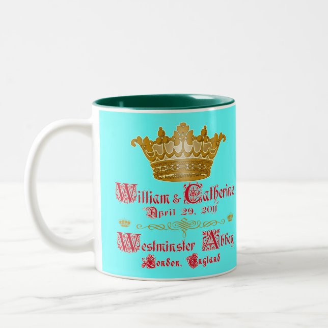 William and Catherine Royal Wedding Cup (Left)