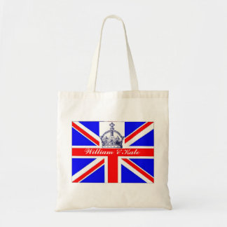 William and Kate tote Bag